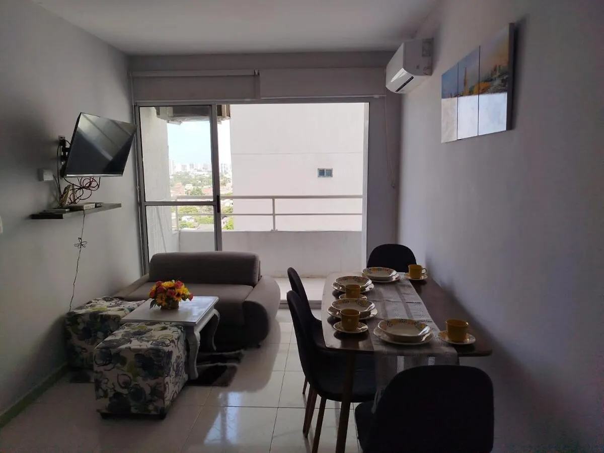 Piso 23 , Vista Al Mar Cartagena Espectacular Apartment 0*,  Colombia